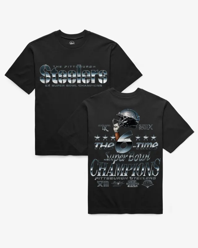 PITTSBURGH STEELERS SUPER BOWL '47 FOUNDATION TEE sold by 47