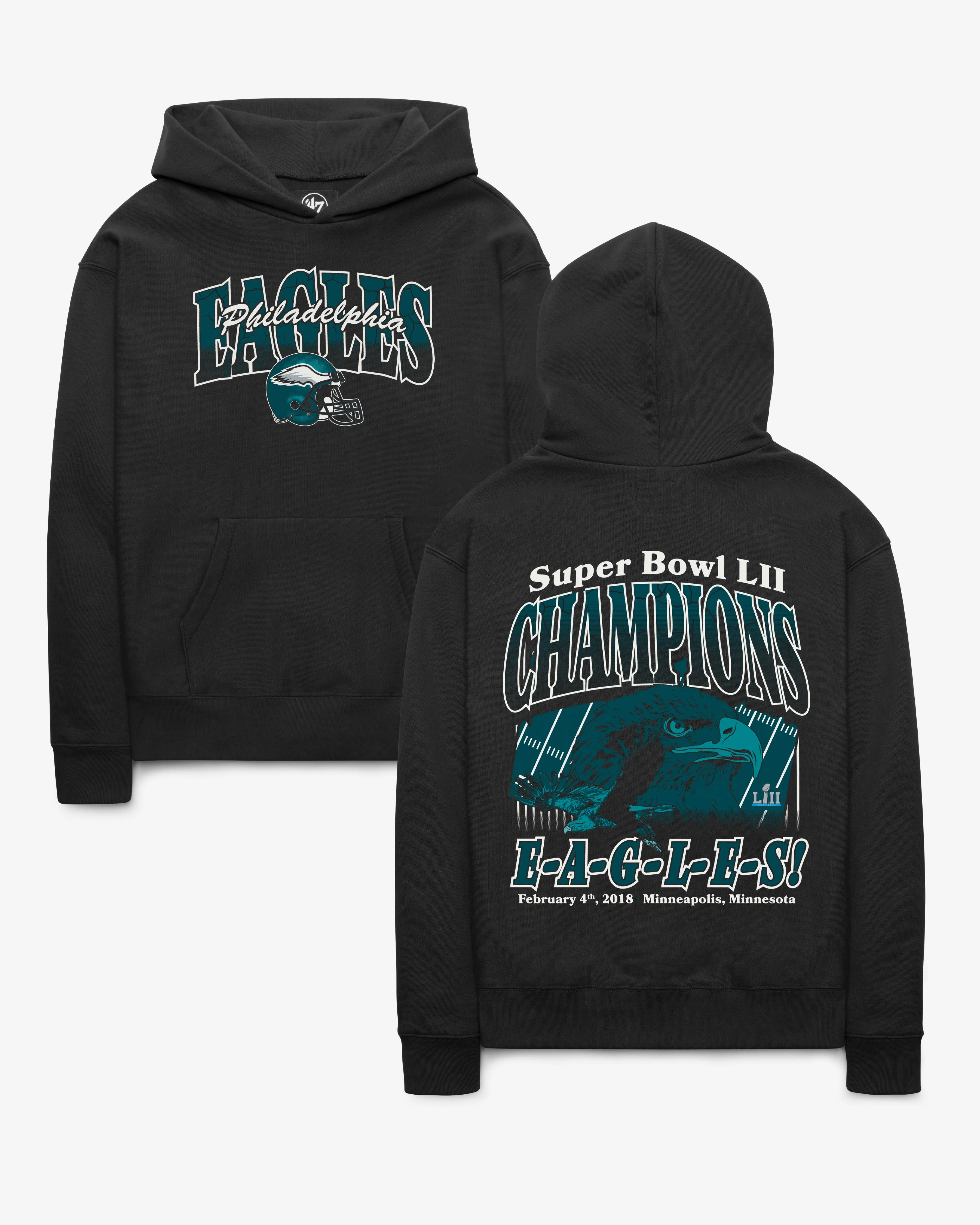 PHILADELPHIA EAGLES SUPER BOWL '47 FOUNDATION HOOD sold by 47