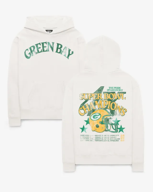 GREEN BAY PACKERS SUPER BOWL '47 FOUNDATION HOOD sold by 47