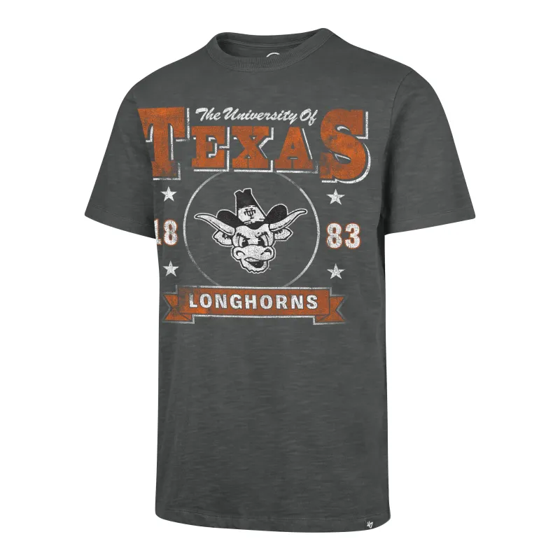 TEXAS LONGHORNS VINTAGE HOLT HEAVY '47 SLUB TEE made by 47