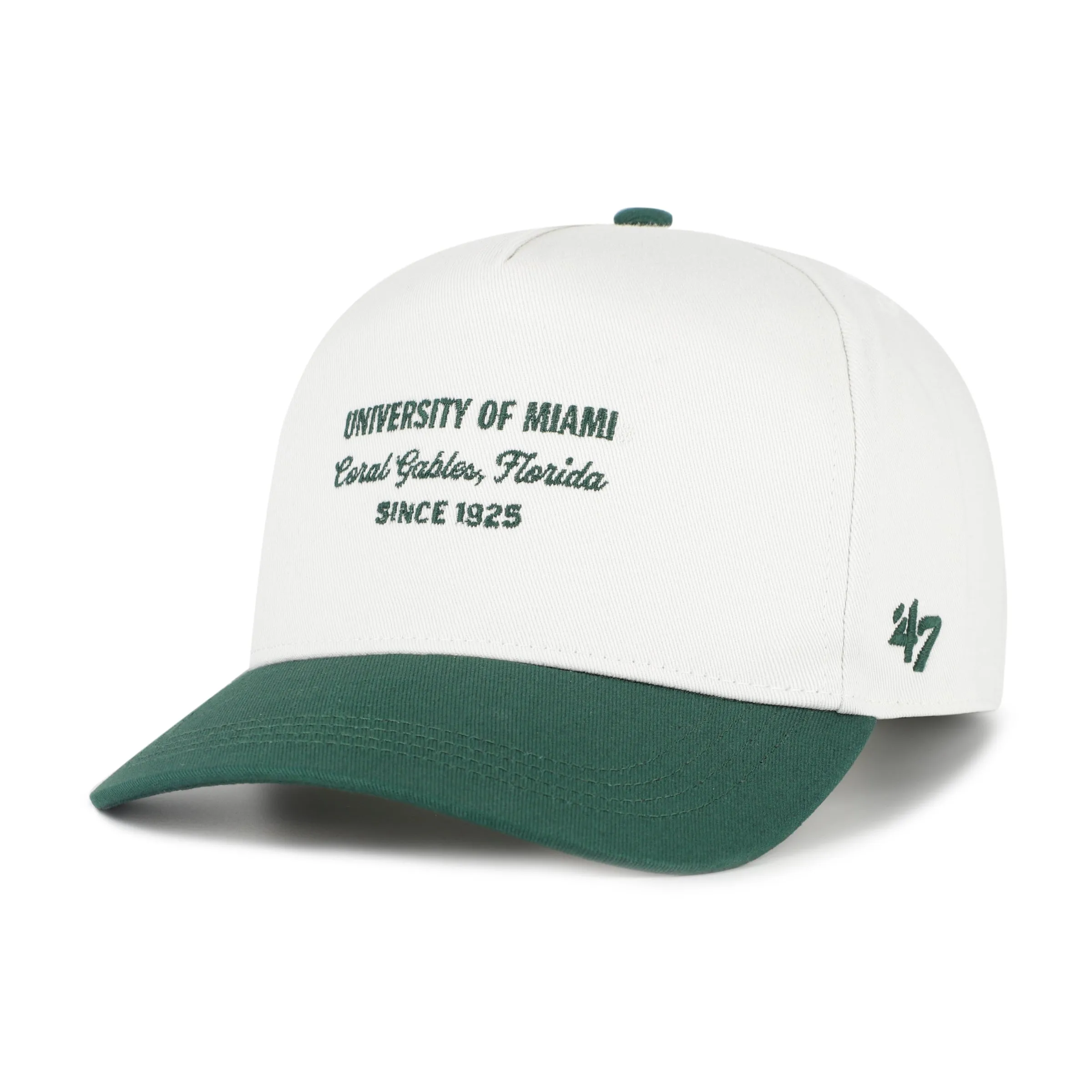 MIAMI HURRICANES CONTEMPORARY BASICS TWO TONE '47 HITCH sold by 47