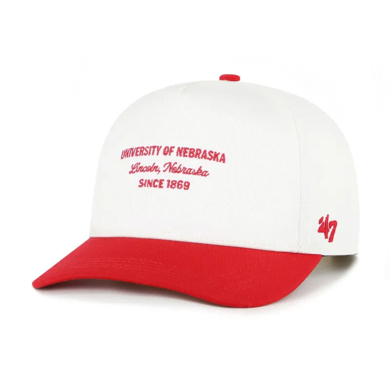 NEBRASKA CORNHUSKERS CONTEMPORARY BASICS TWO TONE '47 HITCH made by 47