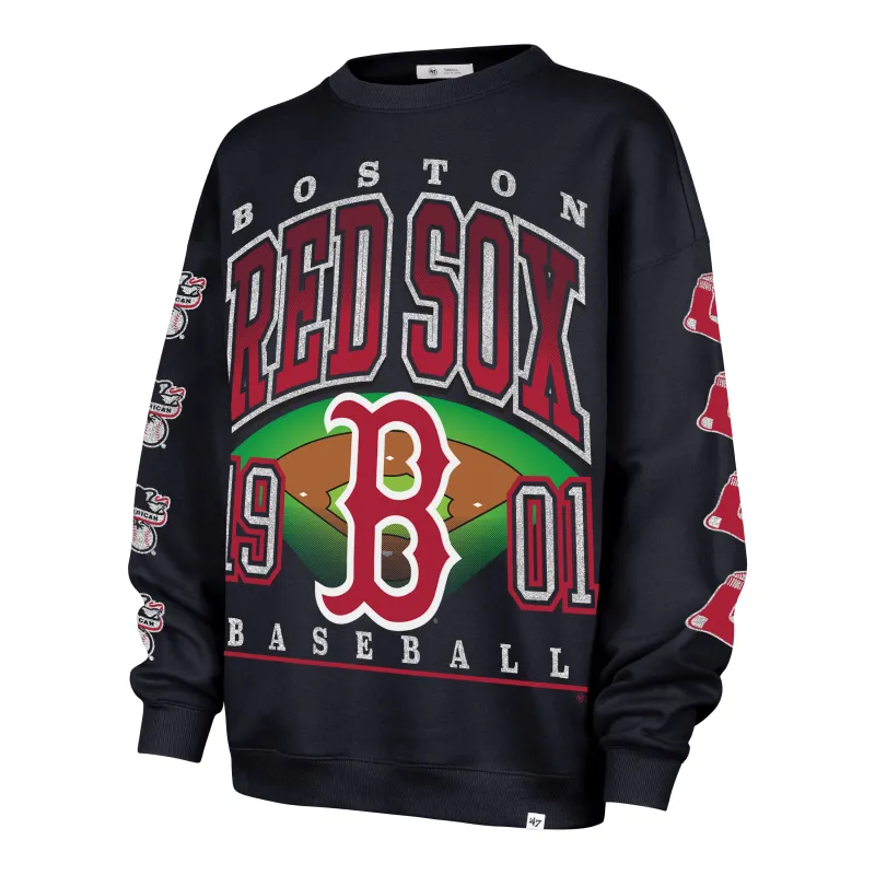 BOSTON RED SOX GO BIG '47 OVERSIZED CREW WOMENS sold by 47