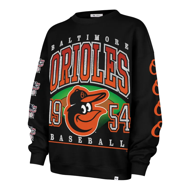 BALTIMORE ORIOLES GO BIG '47 OVERSIZED CREW WOMENS sold by 47