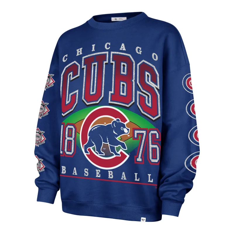 CHICAGO CUBS GO BIG '47 OVERSIZED CREW WOMENS sold by 47