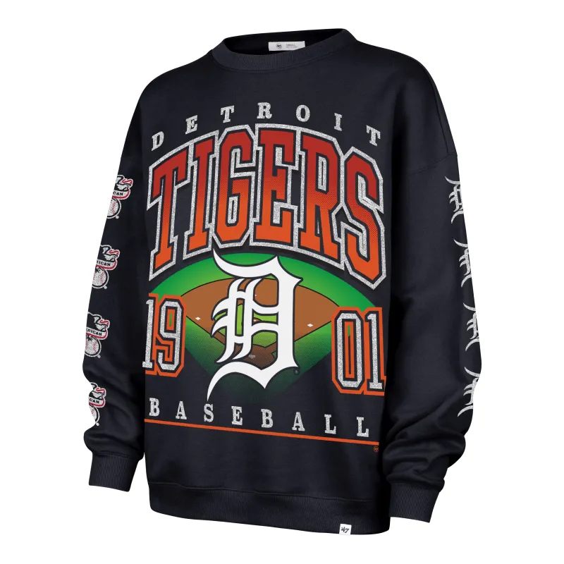 DETROIT TIGERS GO BIG '47 OVERSIZED CREW WOMENS sold by 47
