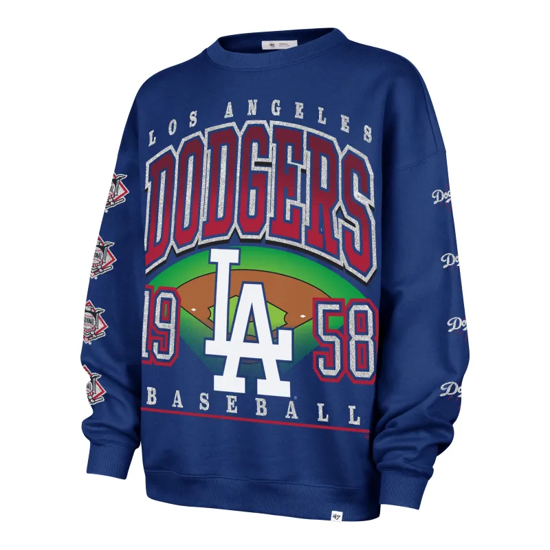 LOS ANGELES DODGERS GO BIG '47 OVERSIZED CREW WOMENS sold by 47
