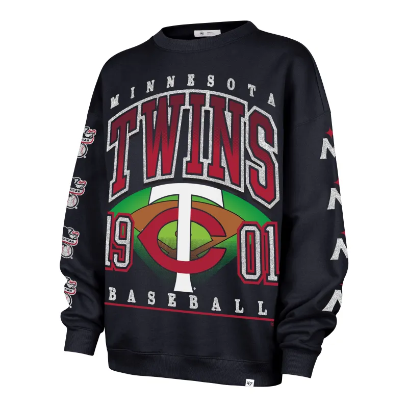 MINNESOTA TWINS GO BIG '47 OVERSIZED CREW WOMENS sold by 47