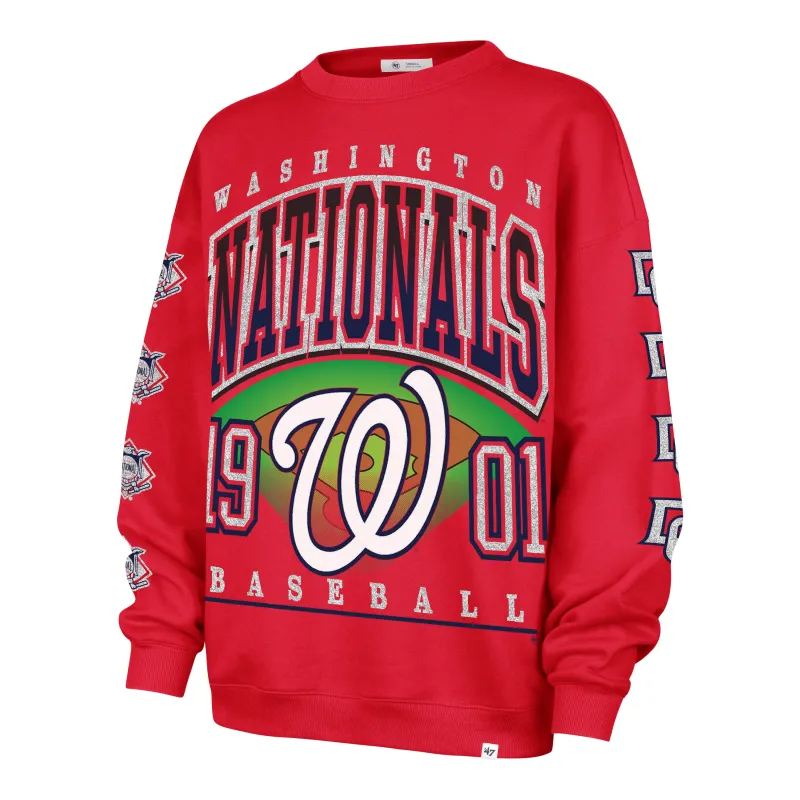 WASHINGTON NATIONALS GO BIG '47 OVERSIZED CREW WOMENS sold by 47