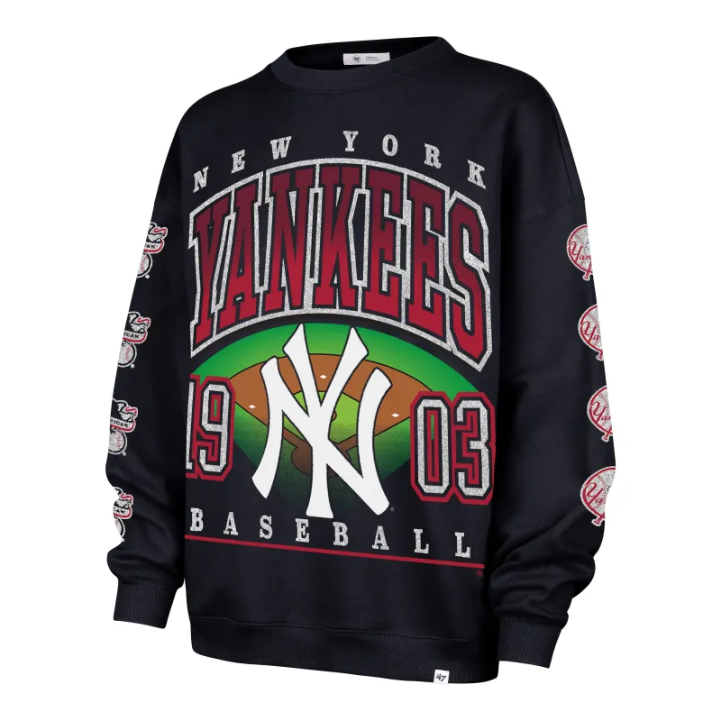 NEW YORK YANKEES GO BIG '47 OVERSIZED CREW WOMENS sold by 47