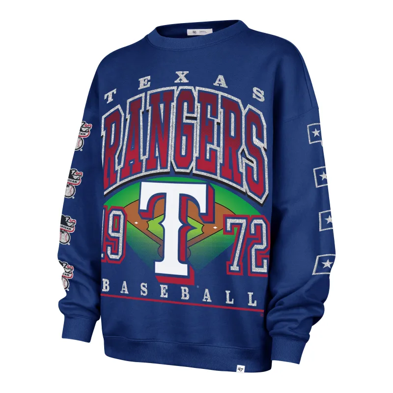 TEXAS RANGERS GO BIG '47 OVERSIZED CREW WOMENS sold by 47