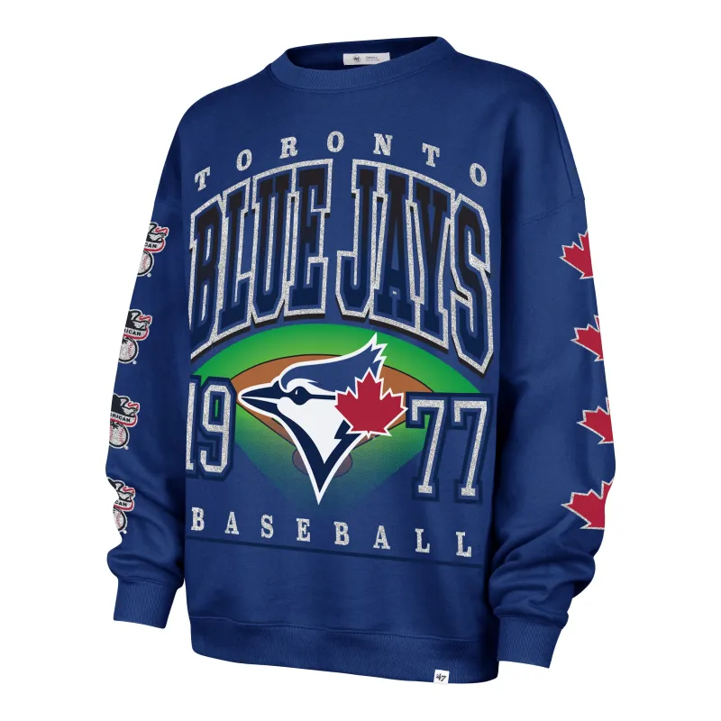 TORONTO BLUE JAYS GO BIG '47 OVERSIZED CREW WOMENS sold by 47