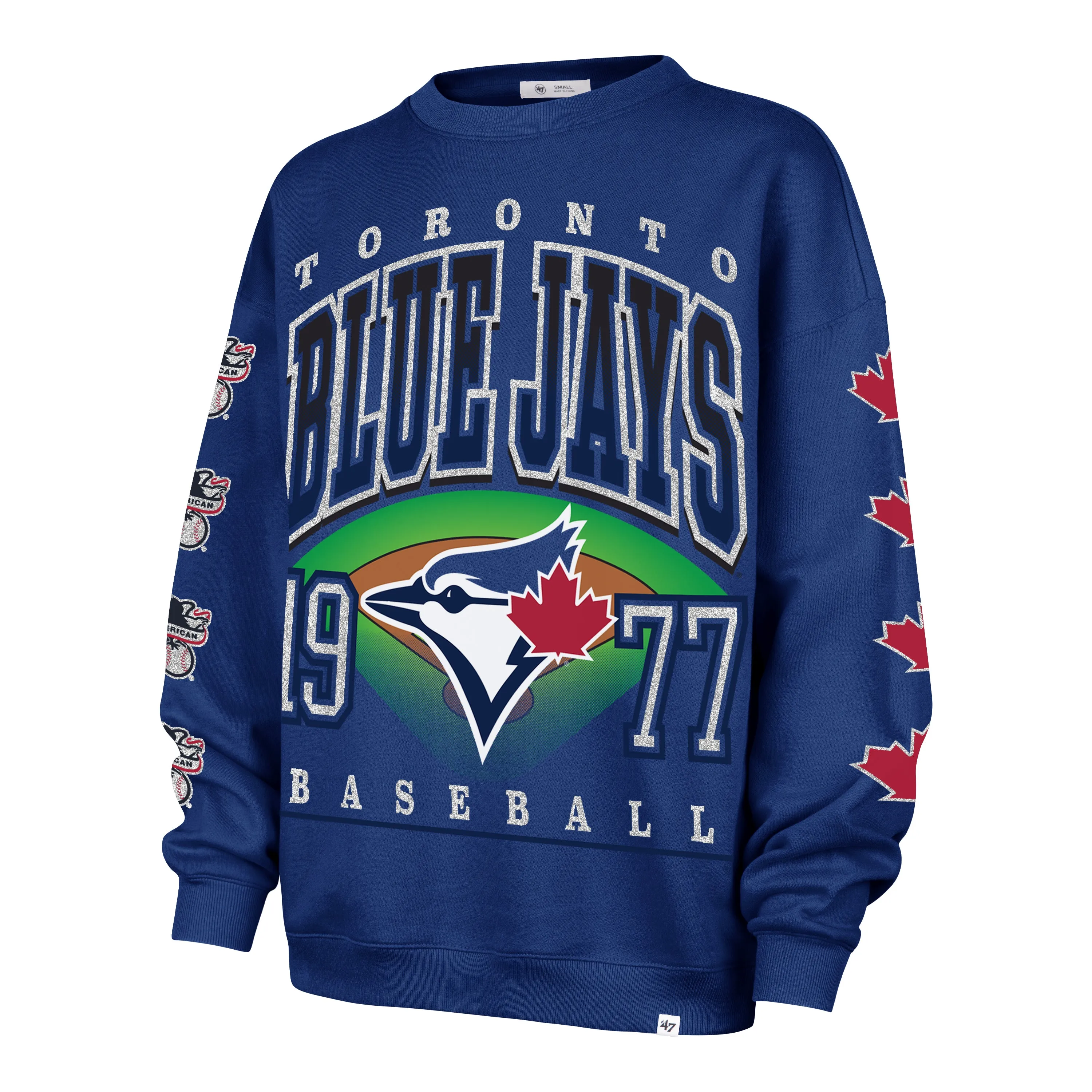 TORONTO BLUE JAYS GO BIG '47 OVERSIZED CREW WOMENS sold by 47