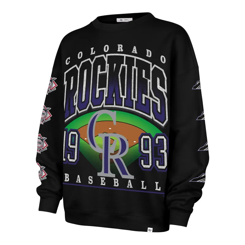 COLORADO ROCKIES GO BIG '47 OVERSIZED CREW WOMENS sold by 47