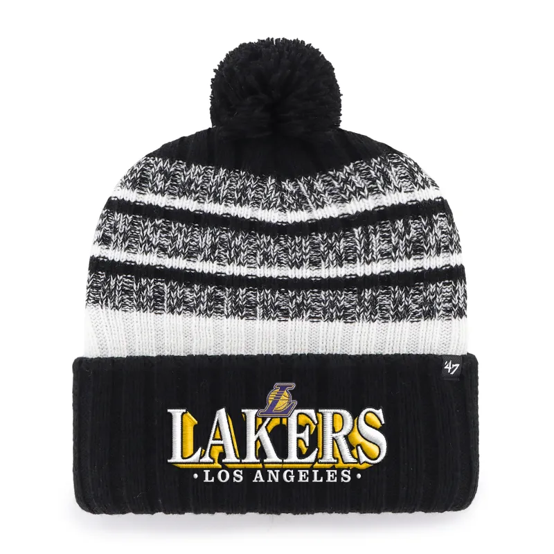 LOS ANGELES LAKERS GRAPHIC TAVERN '47 CUFF KNIT sold by 47