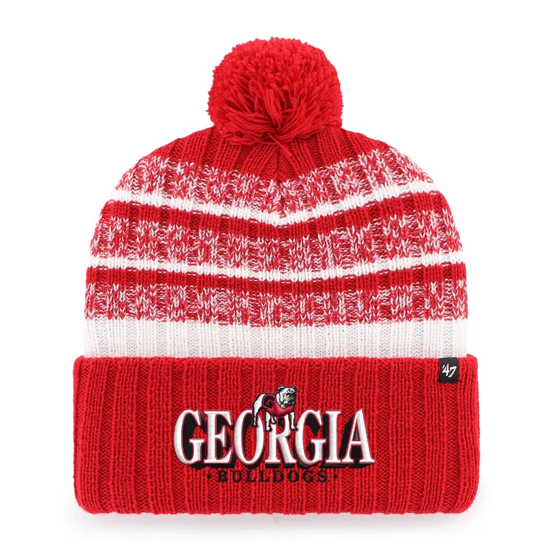 GEORGIA BULLDOGS GRAPHIC TAVERN '47 CUFF KNIT sold by 47