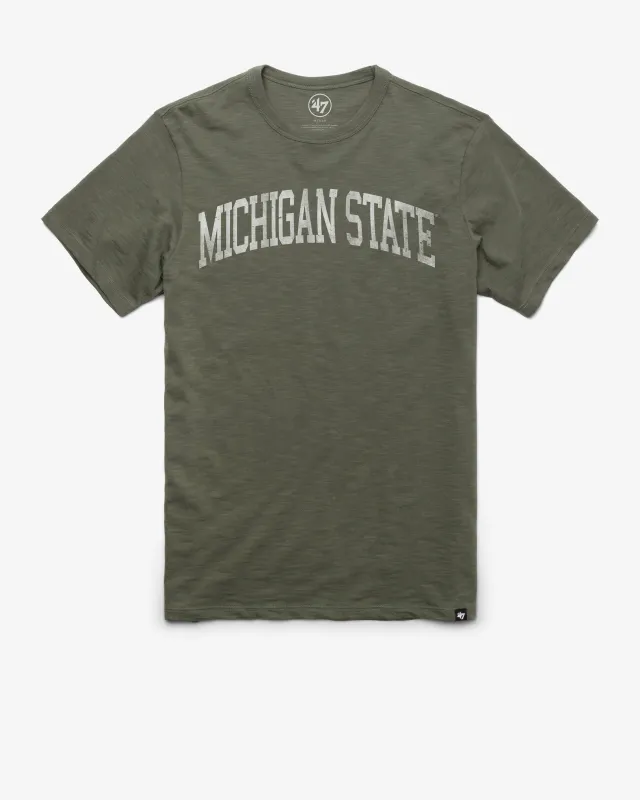 MICHIGAN STATE SPARTANS CLASSIC BLOCK '47 SCRUM TEE made by 47