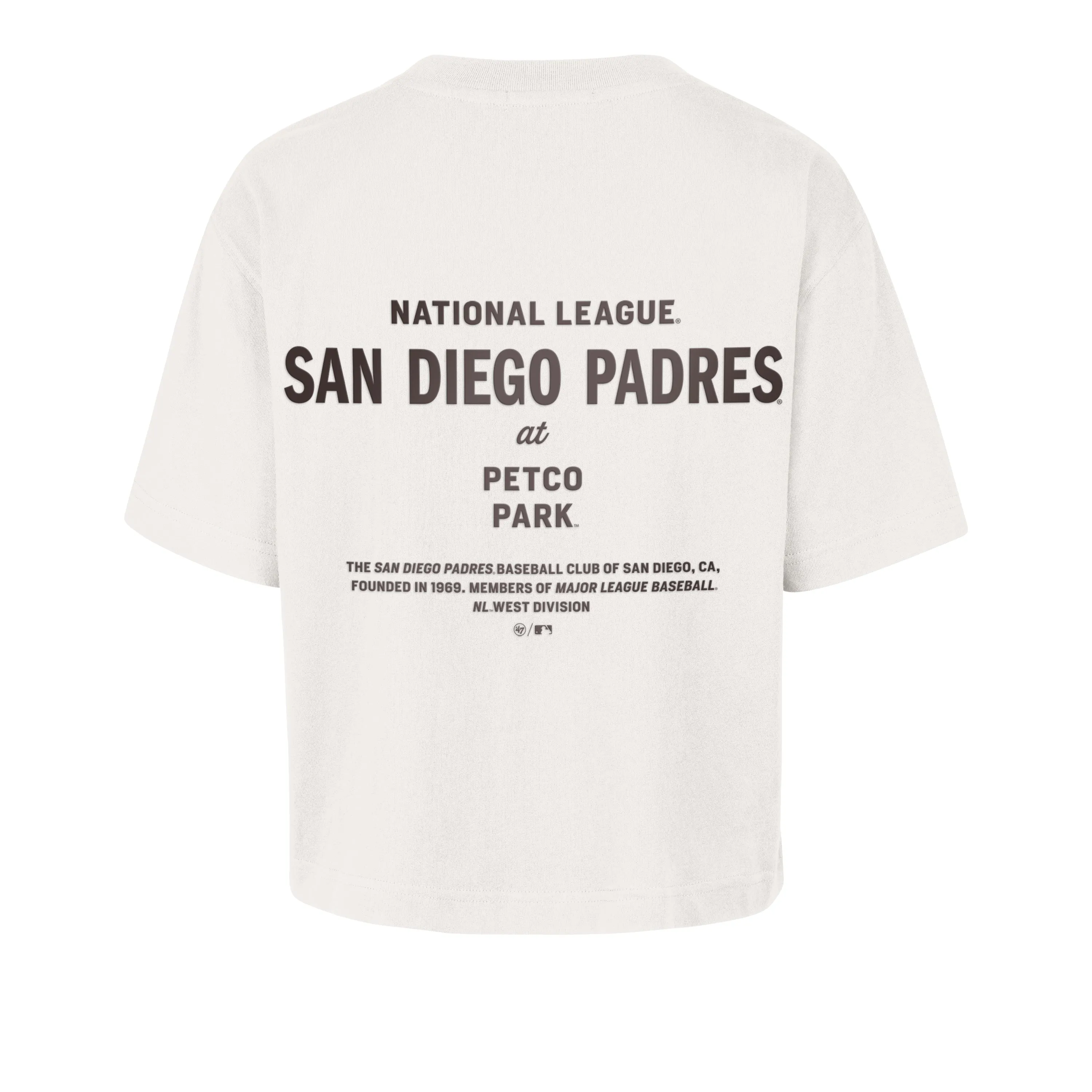 SAN DIEGO PADRES LEON '47 FOUNDATION CITY TEE WOMENS sold by 47 product image thumbnail 2