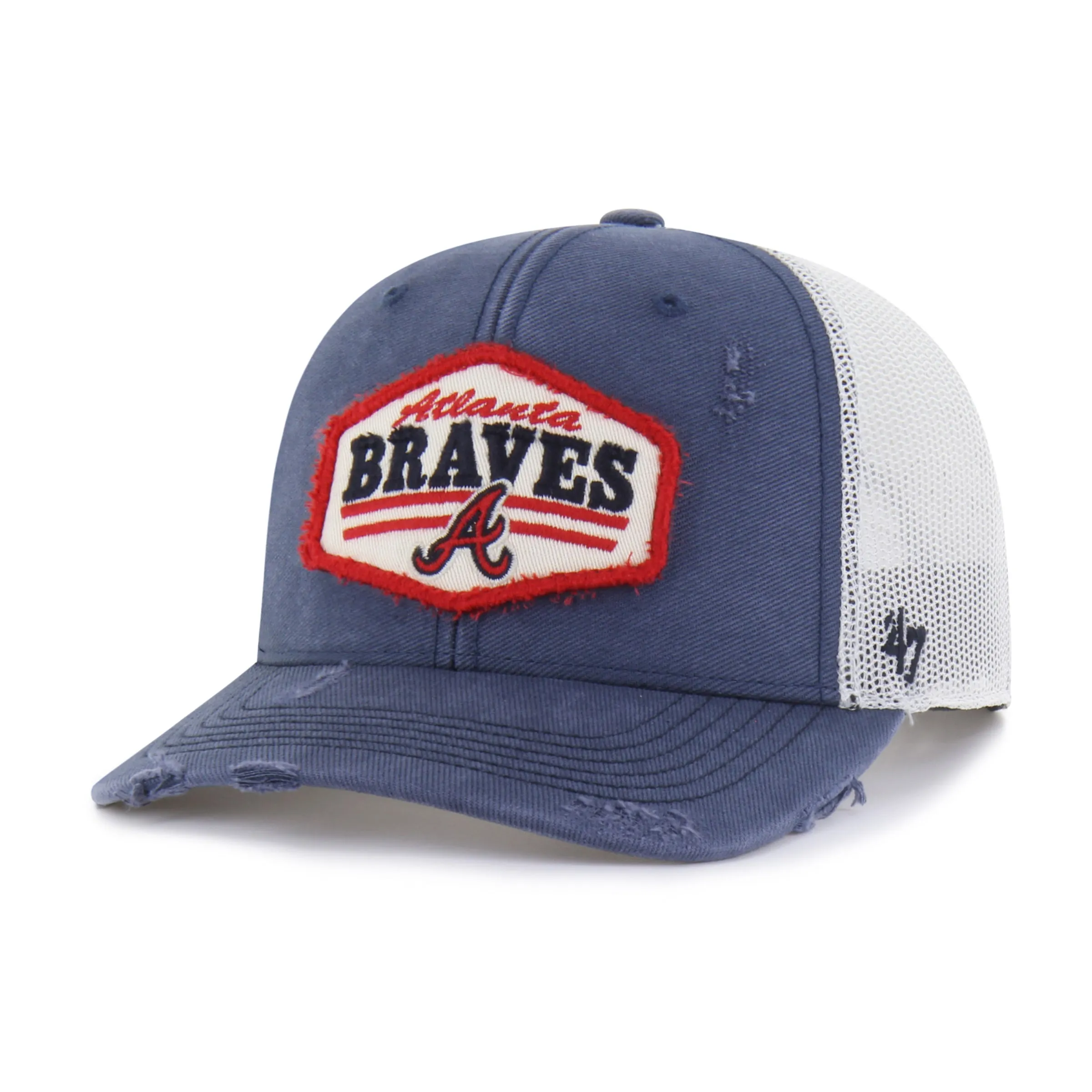 ATLANTA BRAVES SALVAGE '47 TRUCKER sold by 47
