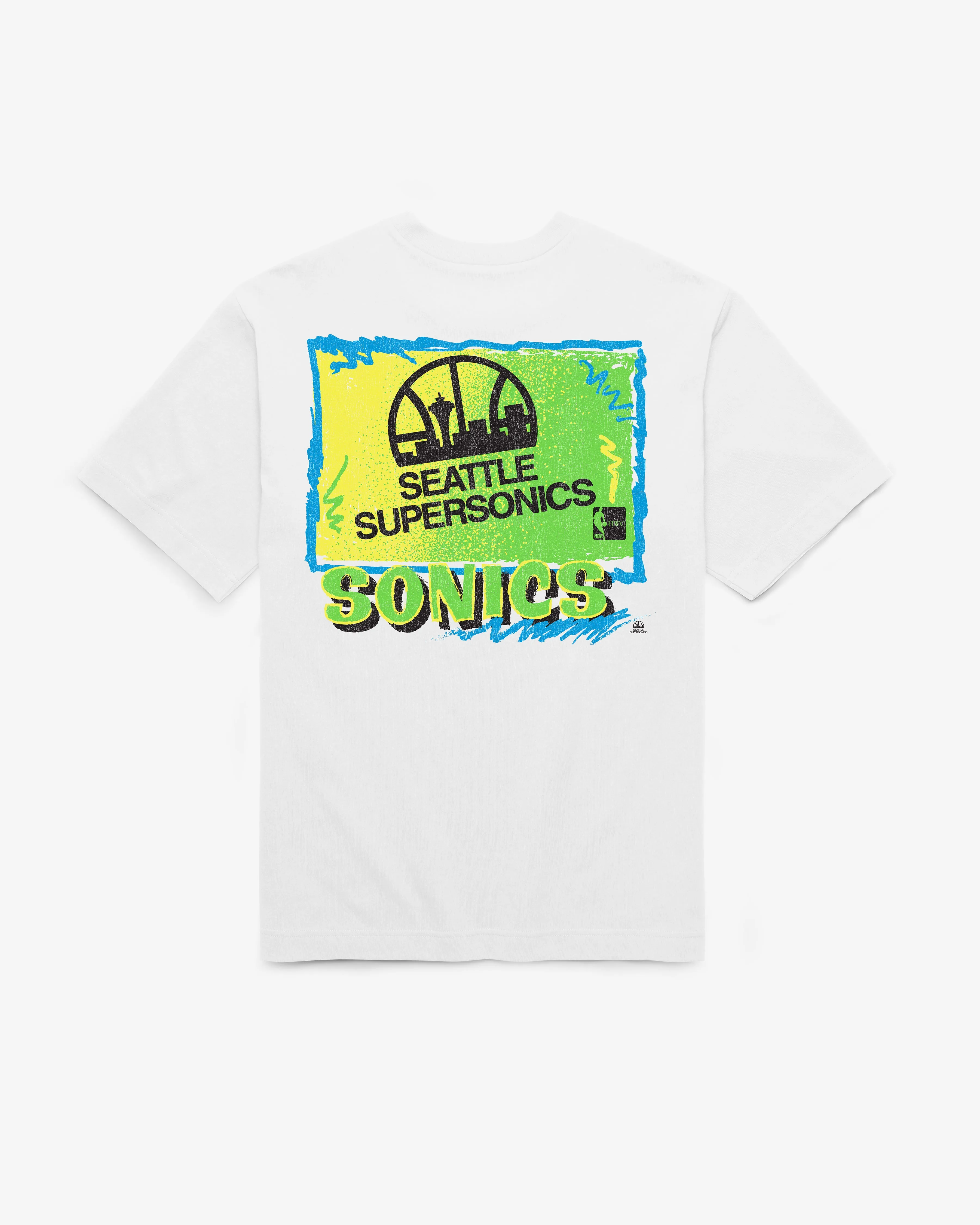 SEATTLE SUPERSONICS RETRO SURF '47 FOUNDATION TEE sold by 47 product image thumbnail 2