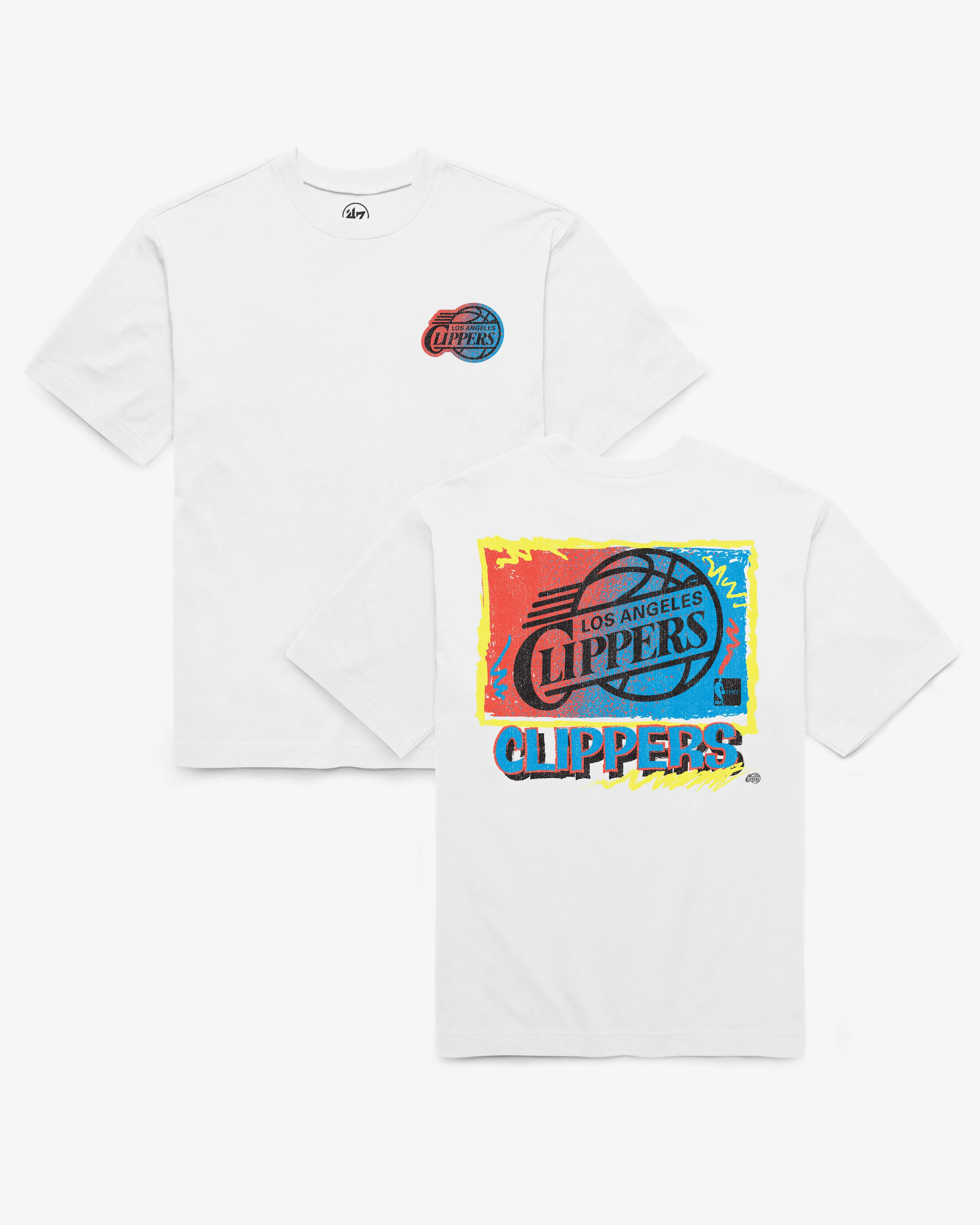 LOS ANGELES CLIPPERS RETRO SURF '47 FOUNDATION TEE sold by 47