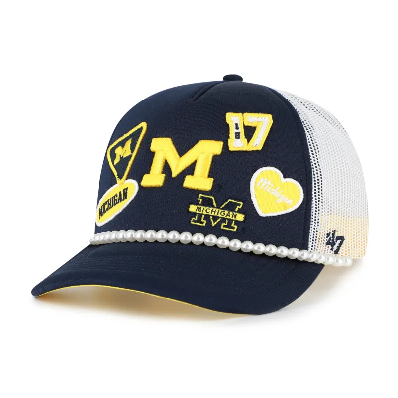MICHIGAN WOLVERINES RALLY ON '47 HITCH FM FOAM FRONT made by 47