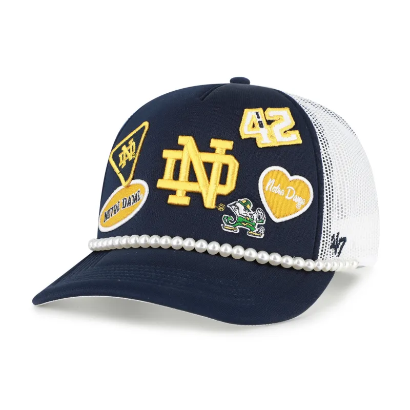 NOTRE DAME FIGHTIN IRISH RALLY ON '47 HITCH FM FOAM FRONT made by 47