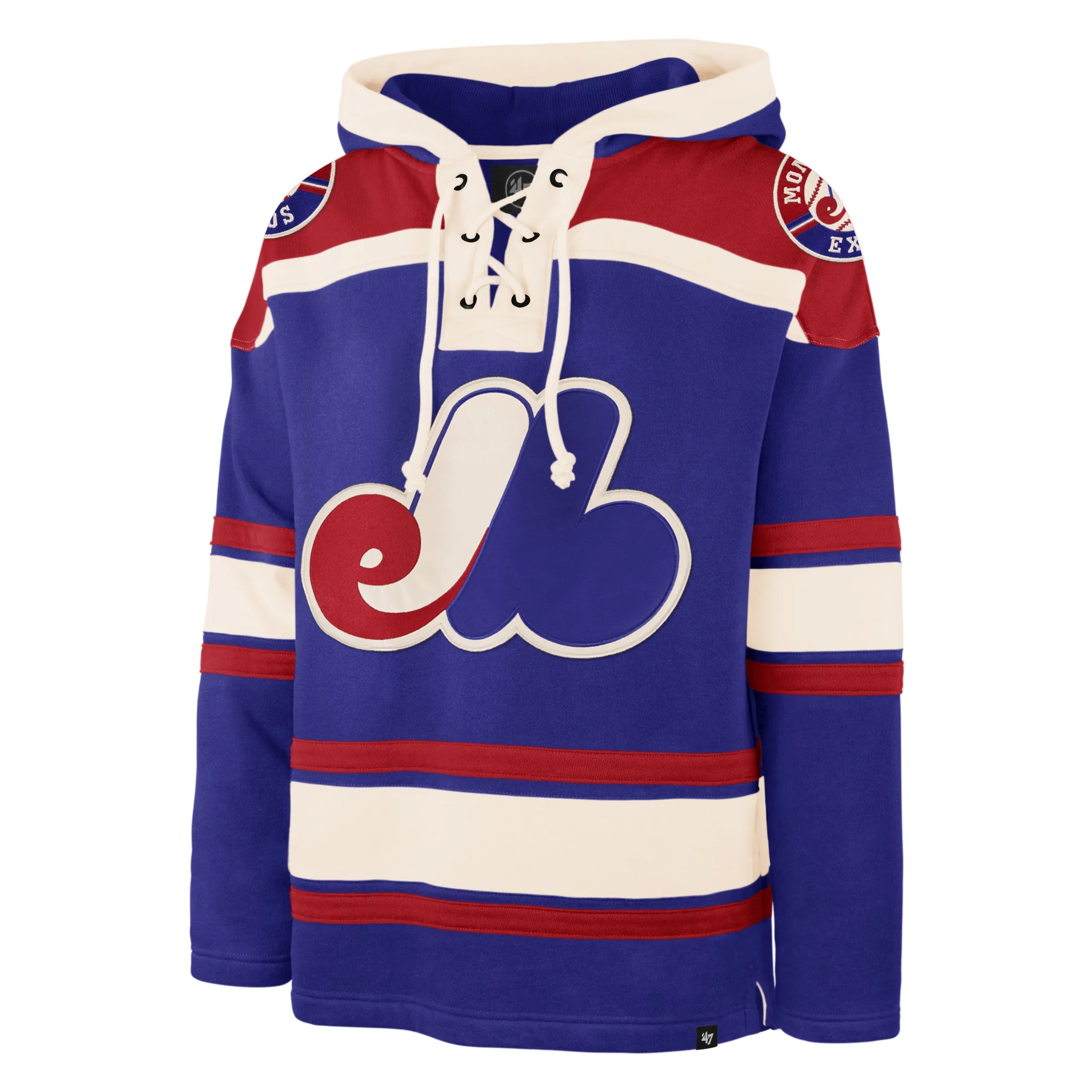 MONTREAL EXPOS COOPERSTOWN SUPERIOR '47 LACER HOOD sold by 47