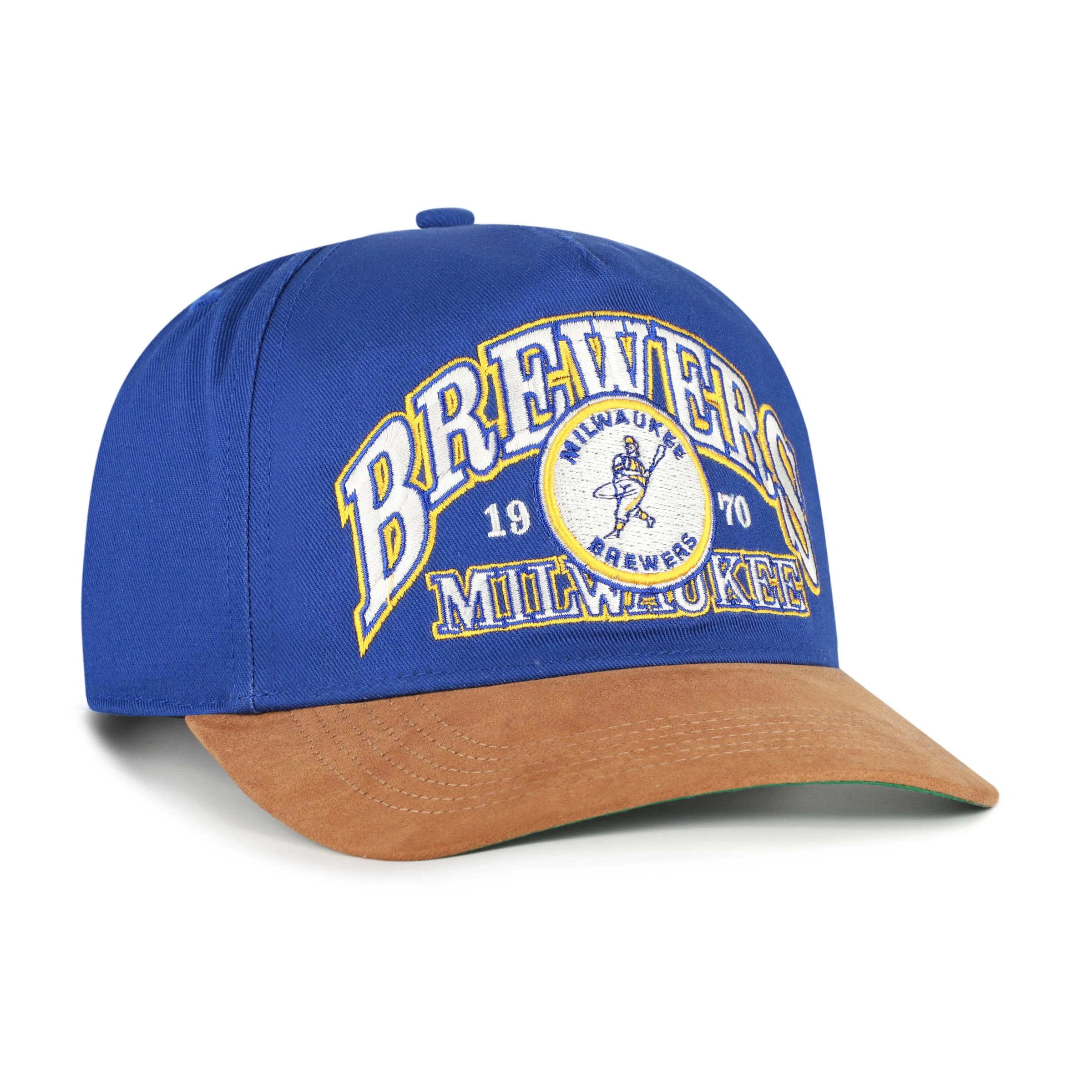 MILWAUKEE BREWERS COOPERSTOWN BREAK WOOD SUEDE '47 HITCH sold by 47 product image thumbnail 4