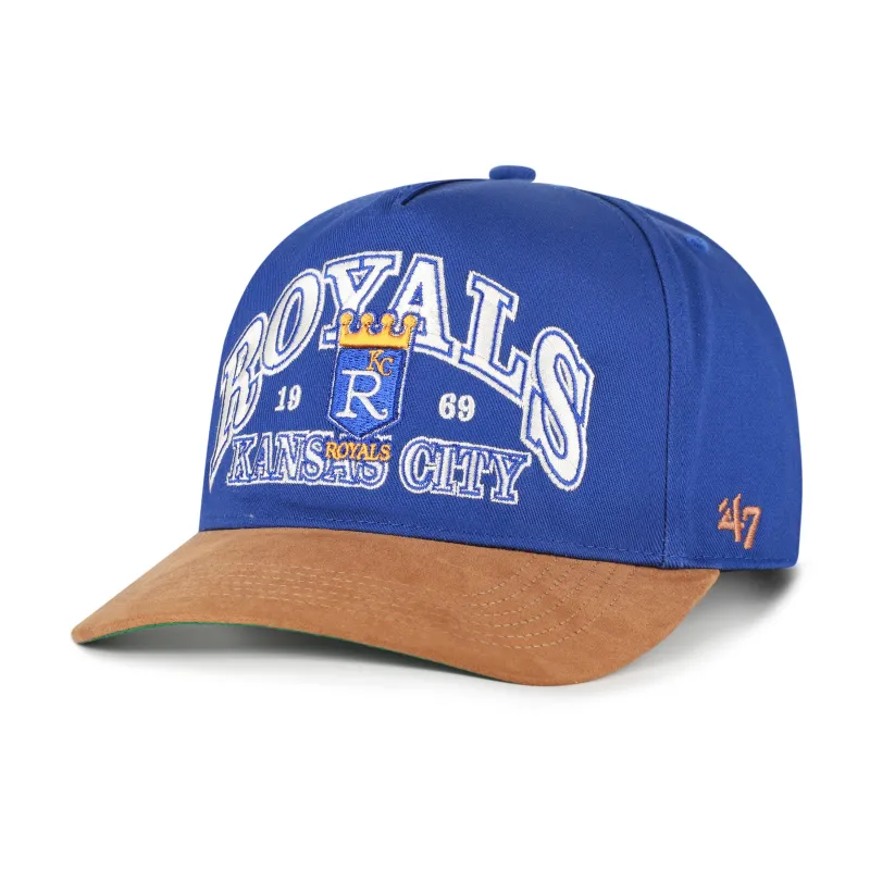KANSAS CITY ROYALS COOPERSTOWN BREAK WOOD SUEDE '47 HITCH made by 47