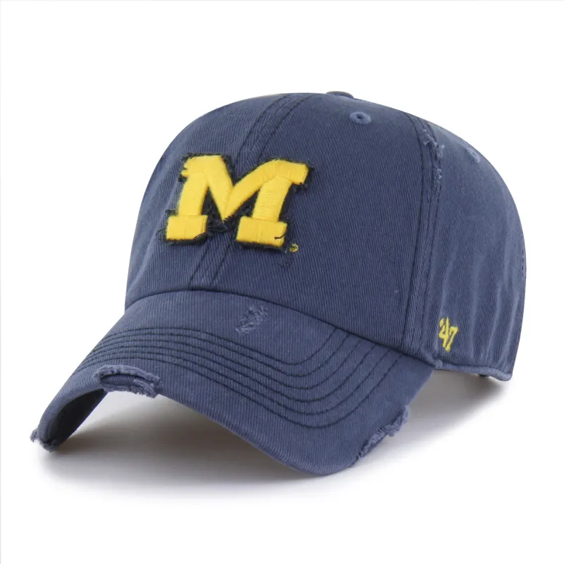 MICHIGAN WOLVERINES WEATHERED '47 CLEAN UP sold by 47