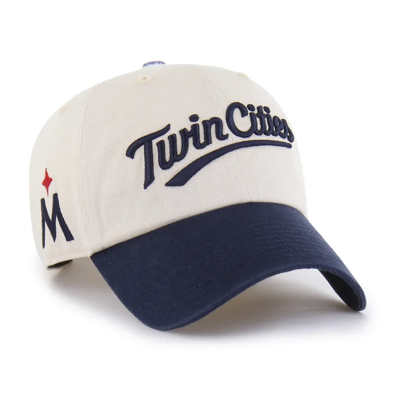 MINNESOTA TWINS BALLPARK SCRIPT SHOT '47 CLEAN UP sold by 47