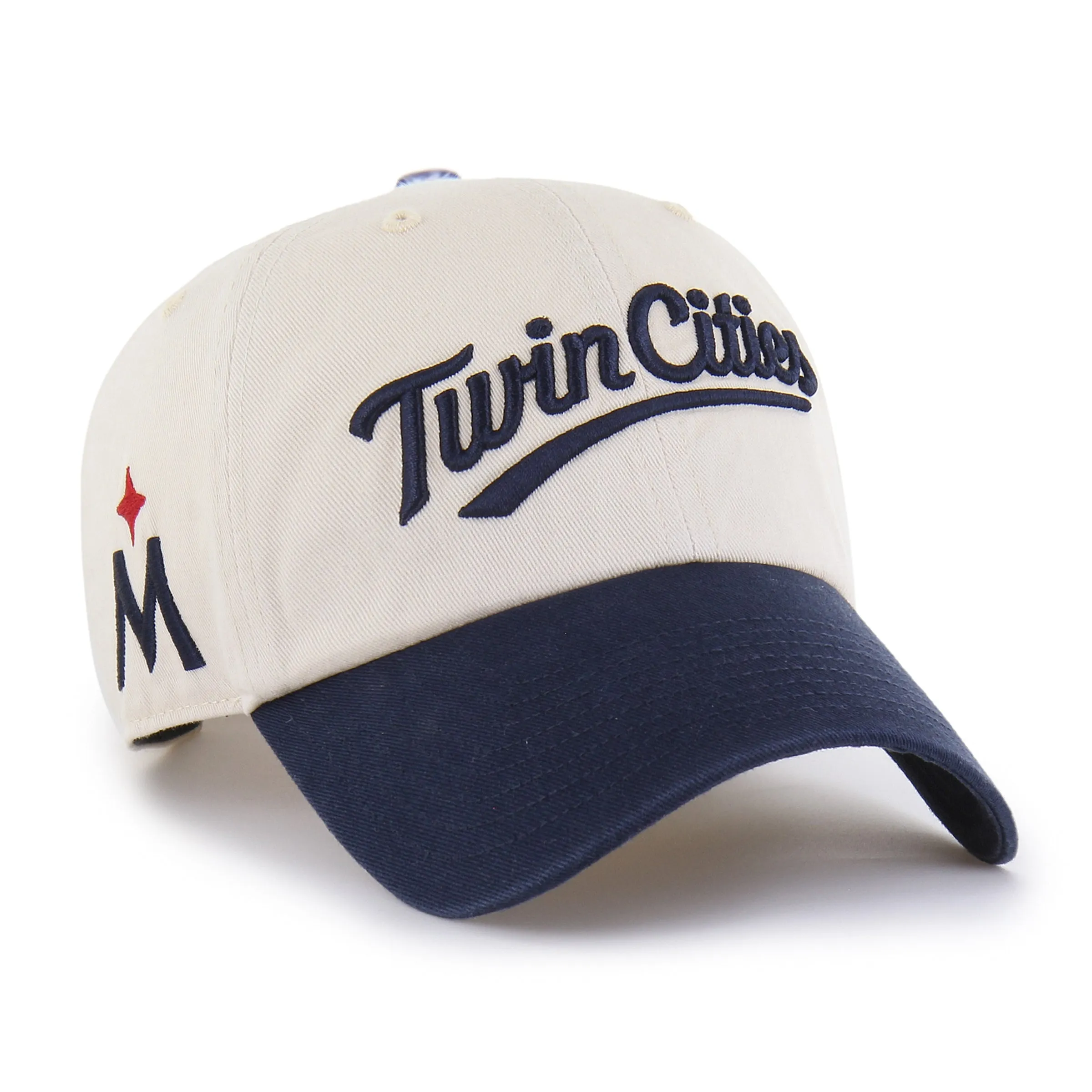 MINNESOTA TWINS BALLPARK SCRIPT SHOT '47 CLEAN UP sold by 47