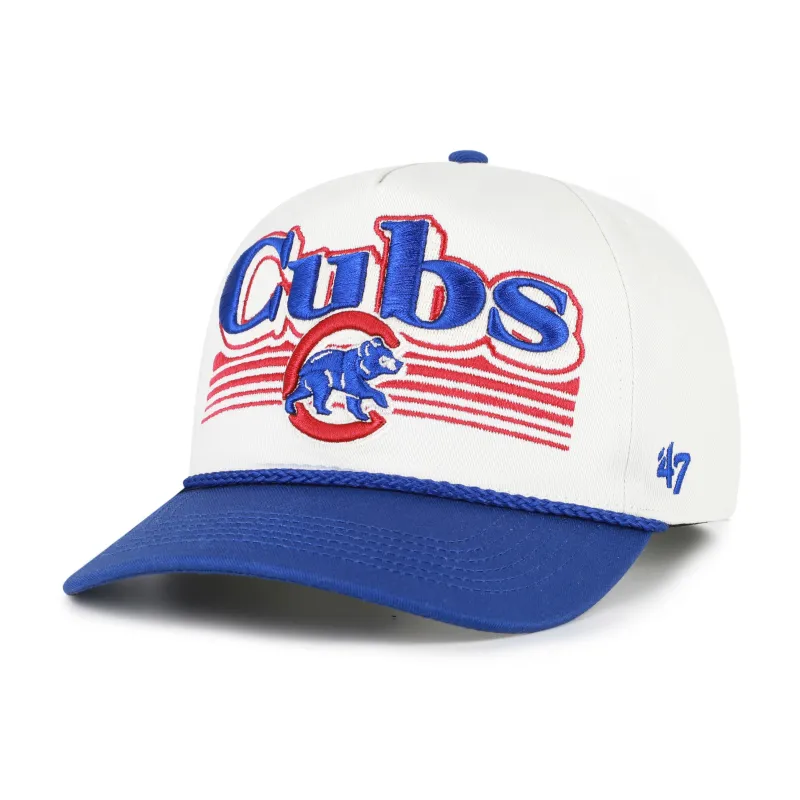 CHICAGO CUBS SCRIPT FADE TWO TONE ROPE '47 HITCH made by 47