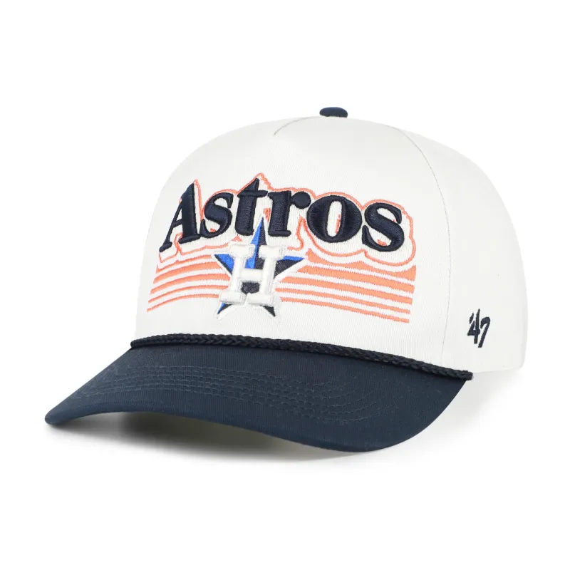 HOUSTON ASTROS SCRIPT FADE TWO TONE ROPE '47 HITCH made by 47