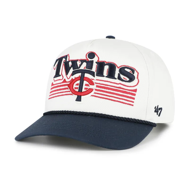 MINNESOTA TWINS SCRIPT FADE TWO TONE ROPE '47 HITCH sold by 47
