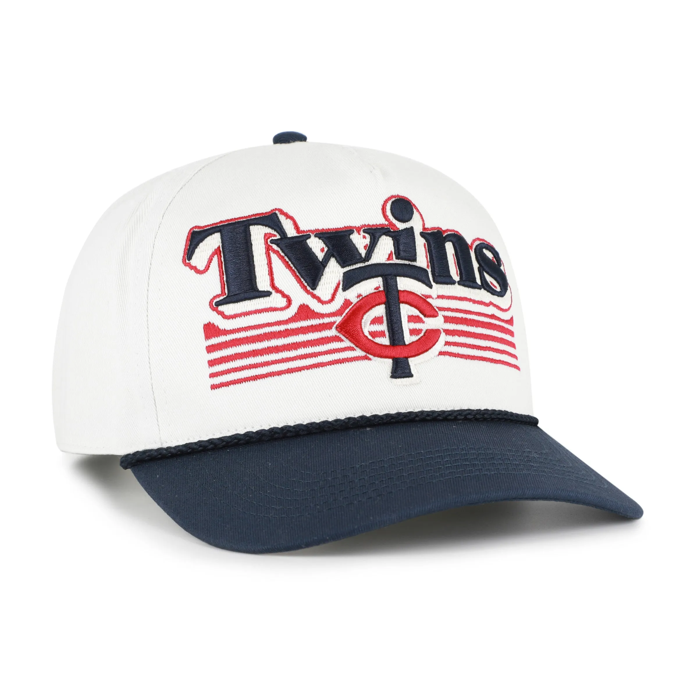 MINNESOTA TWINS SCRIPT FADE TWO TONE ROPE '47 HITCH sold by 47 product image thumbnail 3