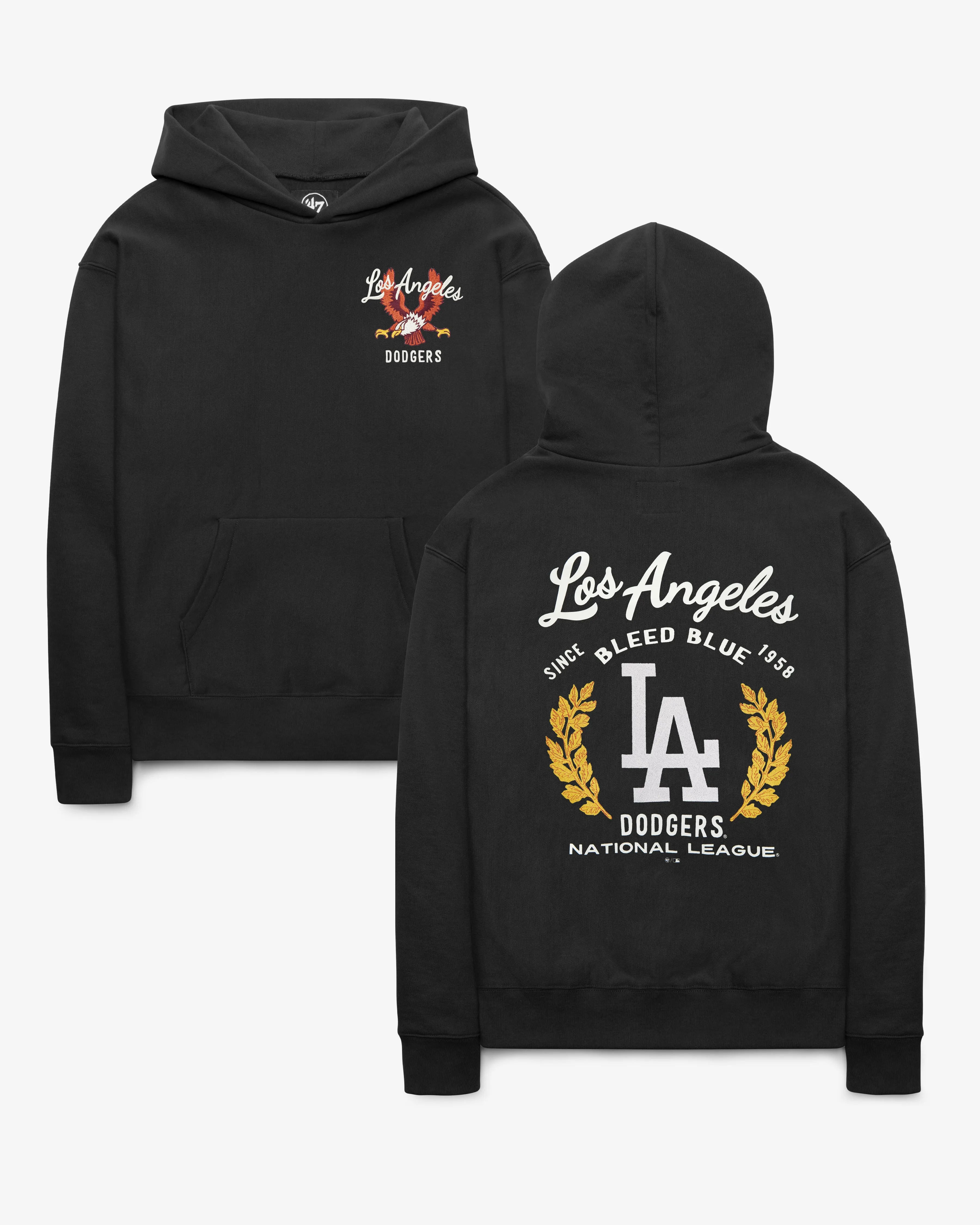 LOS ANGELES DODGERS SOUVENIR LAURELS '47 FOUNDATION HOOD sold by 47