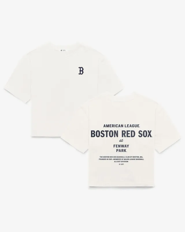 BOSTON RED SOX LEON '47 FOUNDATION CITY TEE WOMENS made by 47