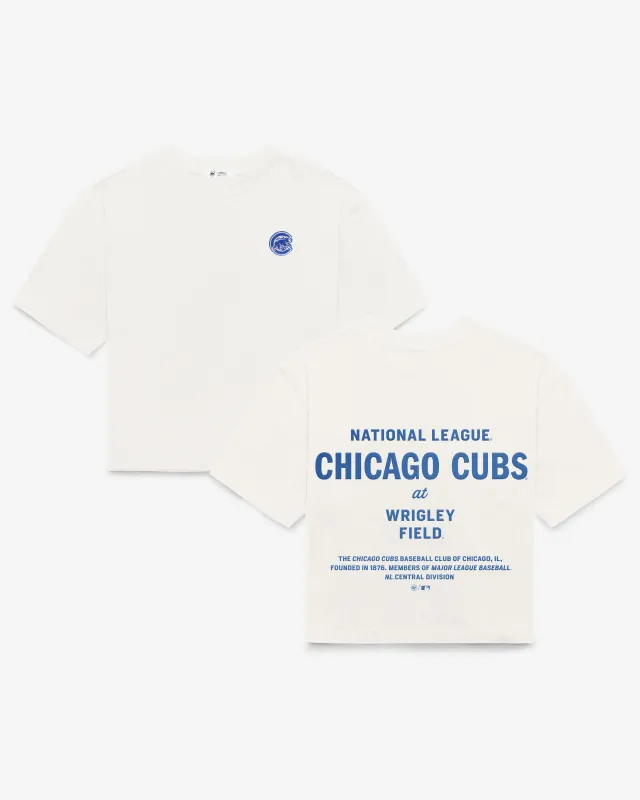 CHICAGO CUBS LEON '47 FOUNDATION CITY TEE WOMENS made by 47