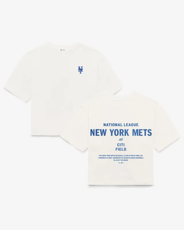 NEW YORK METS LEON '47 FOUNDATION CITY TEE WOMENS made by 47