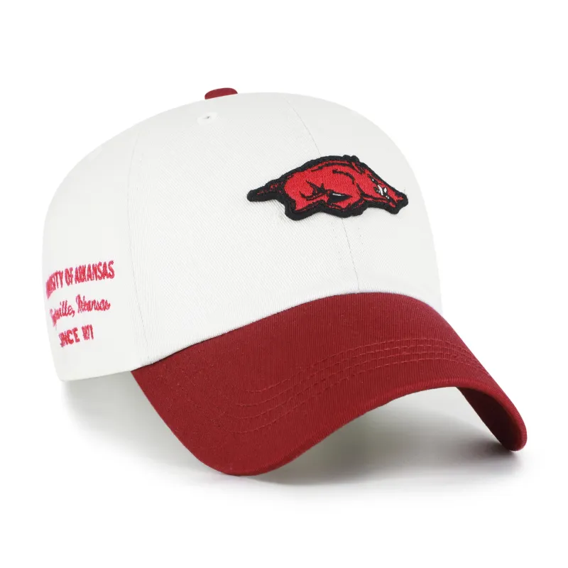 ARKANSAS RAZORBACKS CONTEMPORARY BASICS TWO TONE '47 CLEAN UP sold by 47