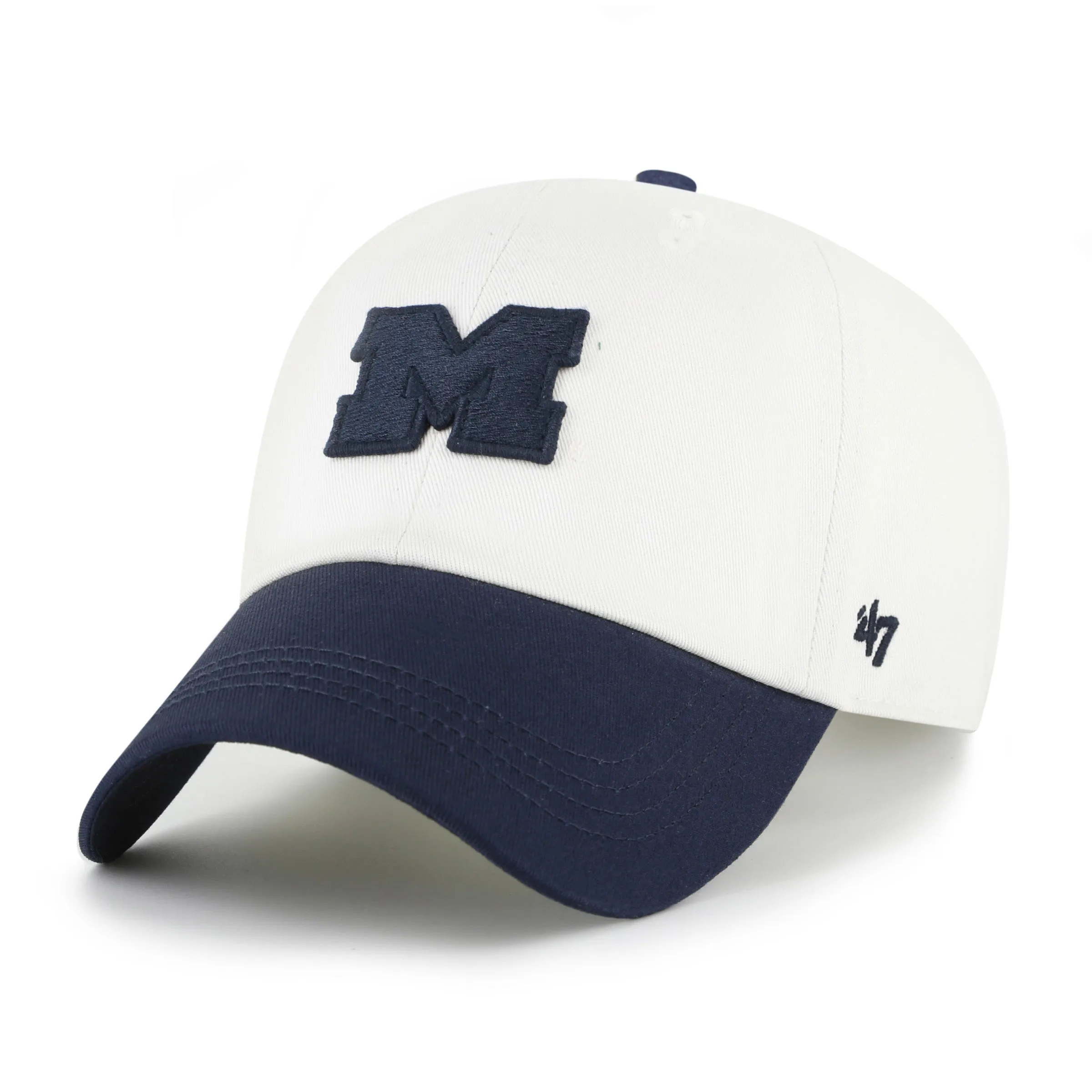 MICHIGAN WOLVERINES CONTEMPORARY BASICS TWO TONE '47 CLEAN UP sold by 47 product image thumbnail 4