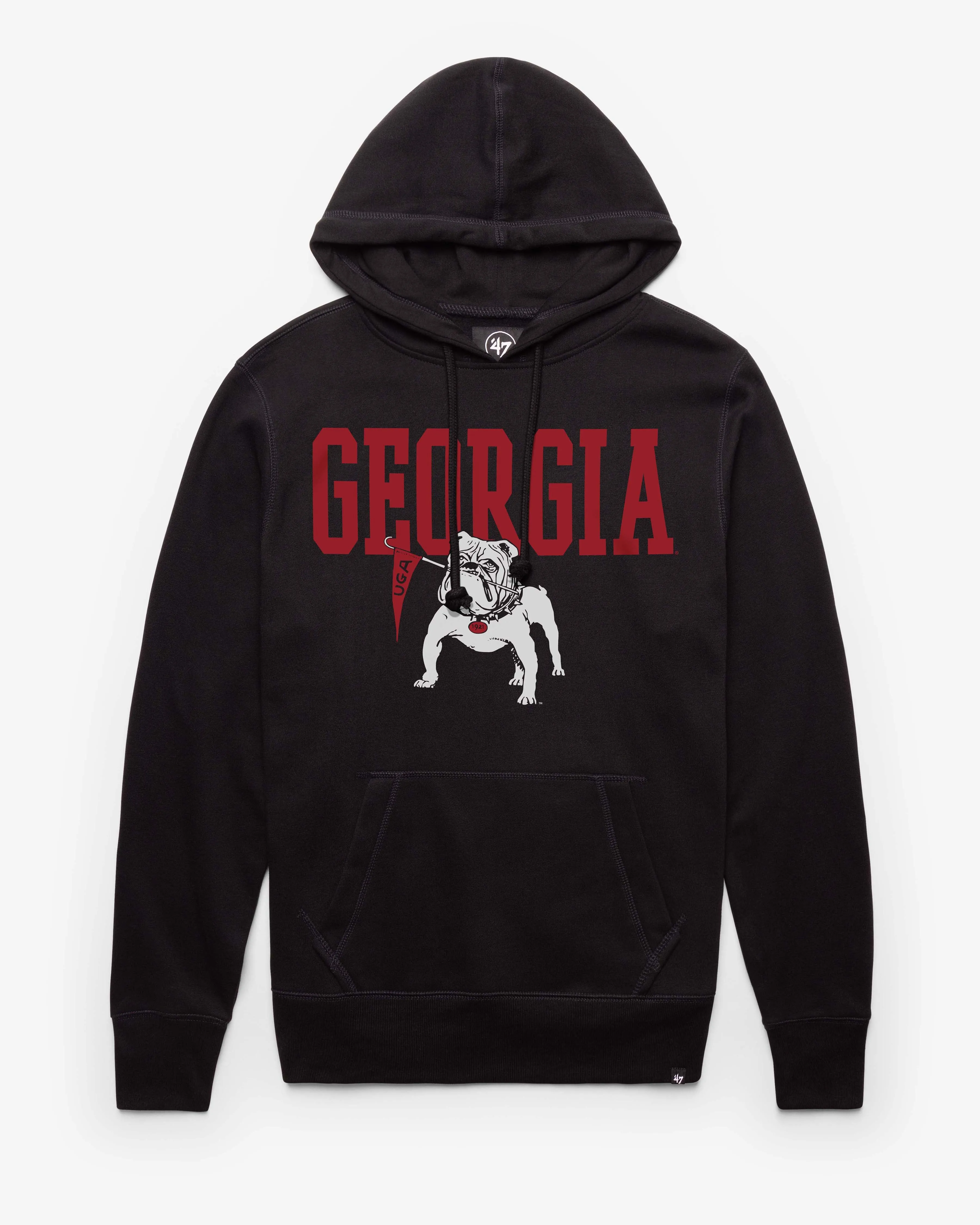GEORGIA BULLDOGS VINTAGE STRAIGHT BLOCK '47 HEADLINE HOOD sold by 47