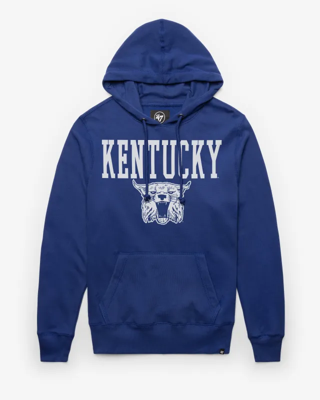 KENTUCKY WILDCATS VINTAGE STRAIGHT BLOCK '47 HEADLINE HOOD made by 47
