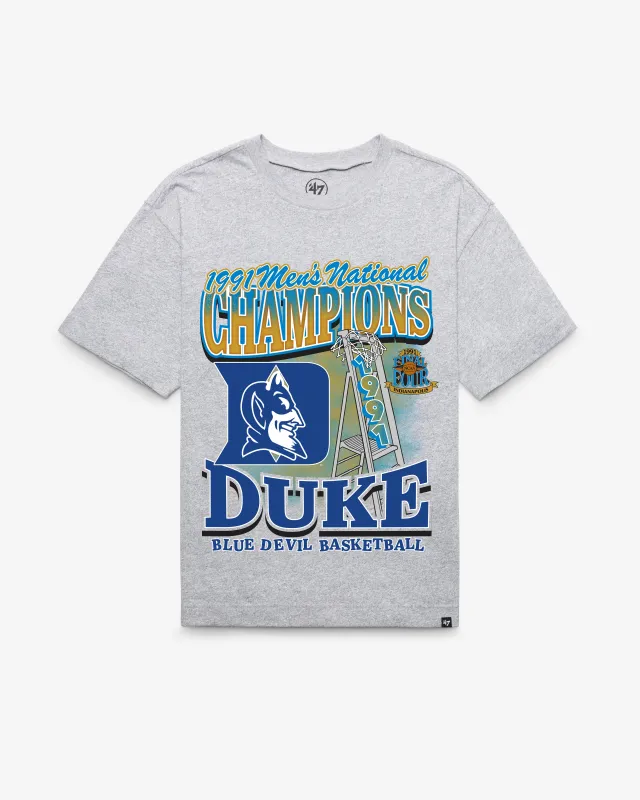 DUKE BLUE DEVILS PAST CHAMPS TOURNEY WIN '47 FOUNDATION TEE made by 47