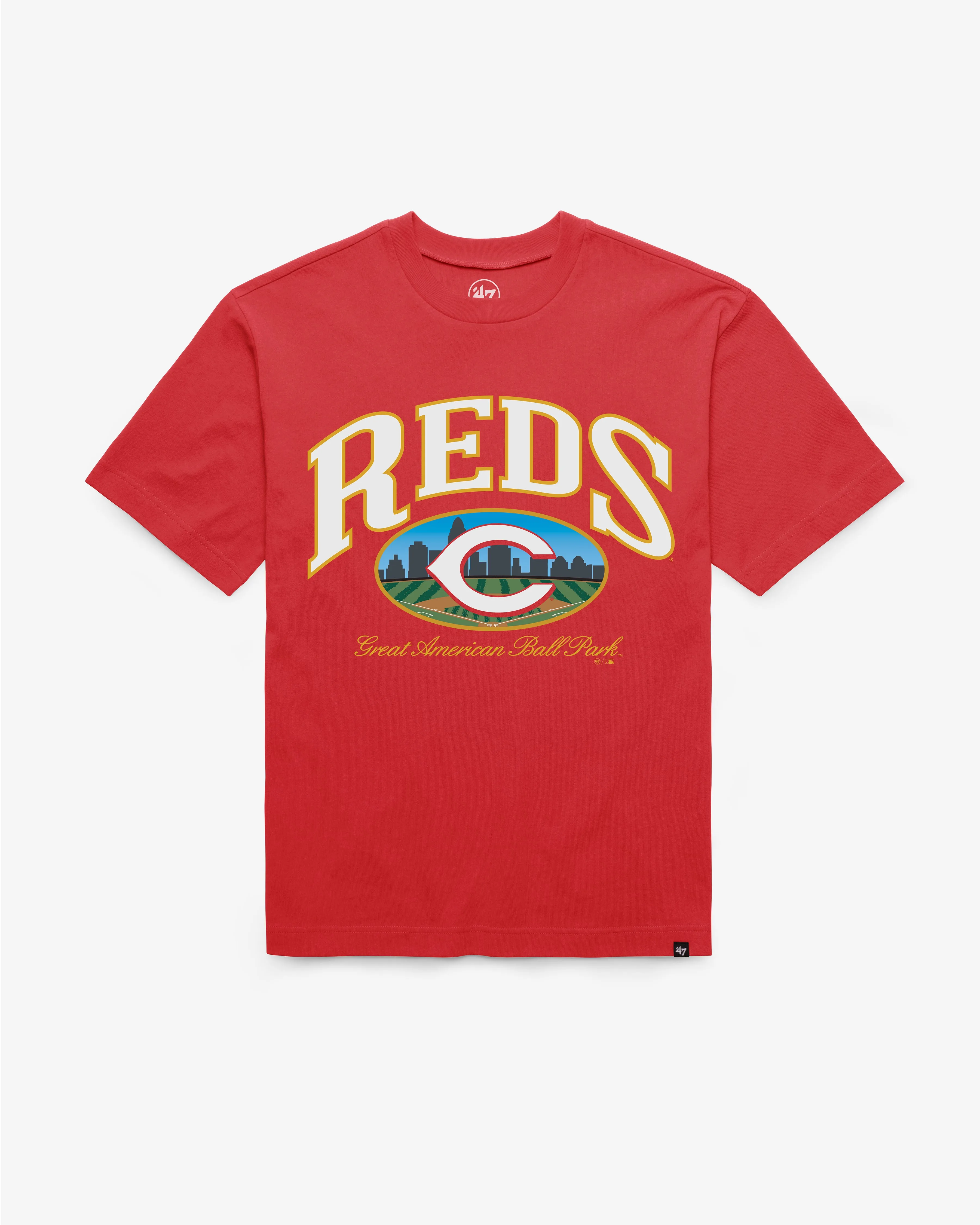 CINCINNATI REDS OPEN CITY '47 FOUNDATION TEE sold by 47