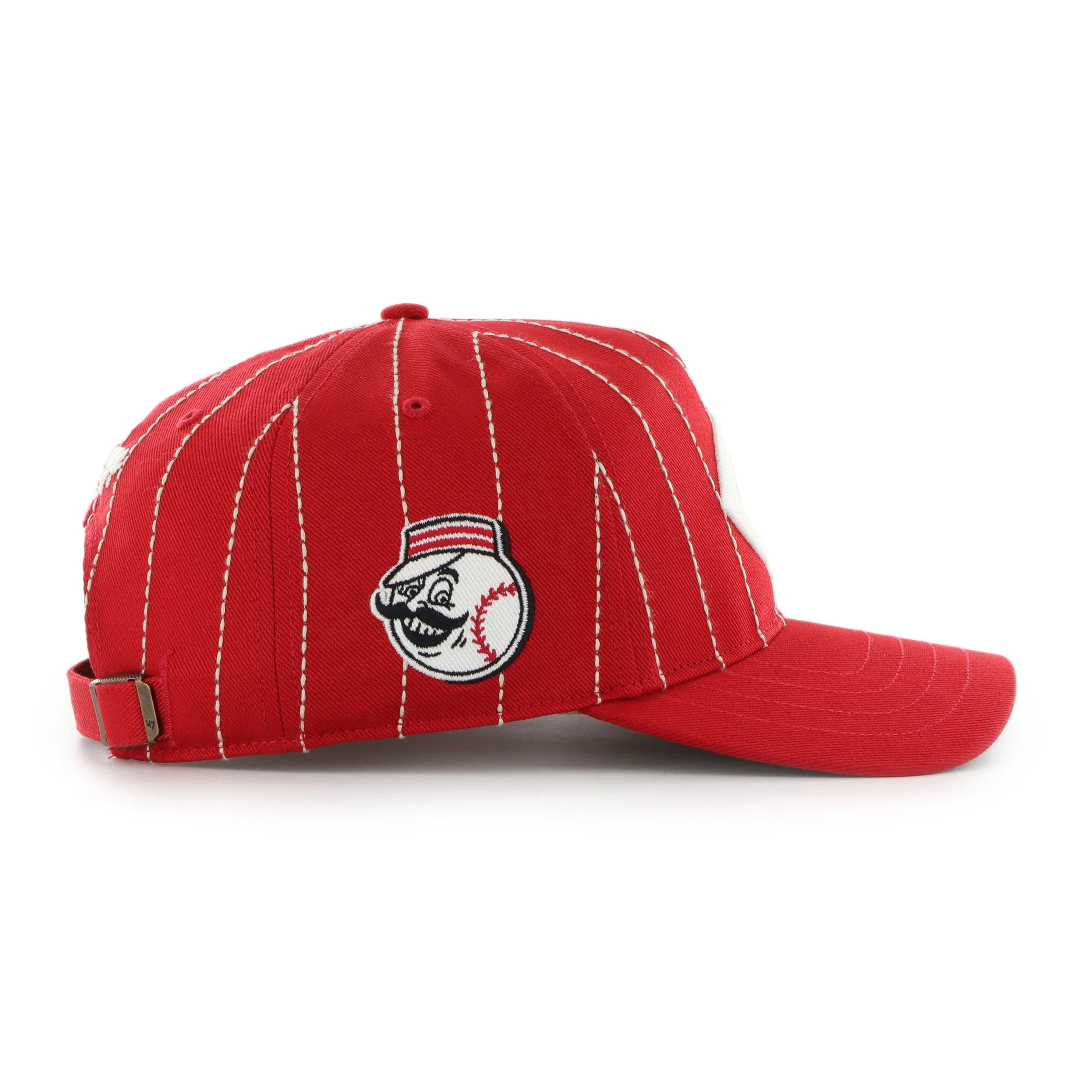 CINCINNATI REDS COOPERSTOWN RAWLINGS PINSTRIPE '47 HITCH sold by 47 product image thumbnail 3