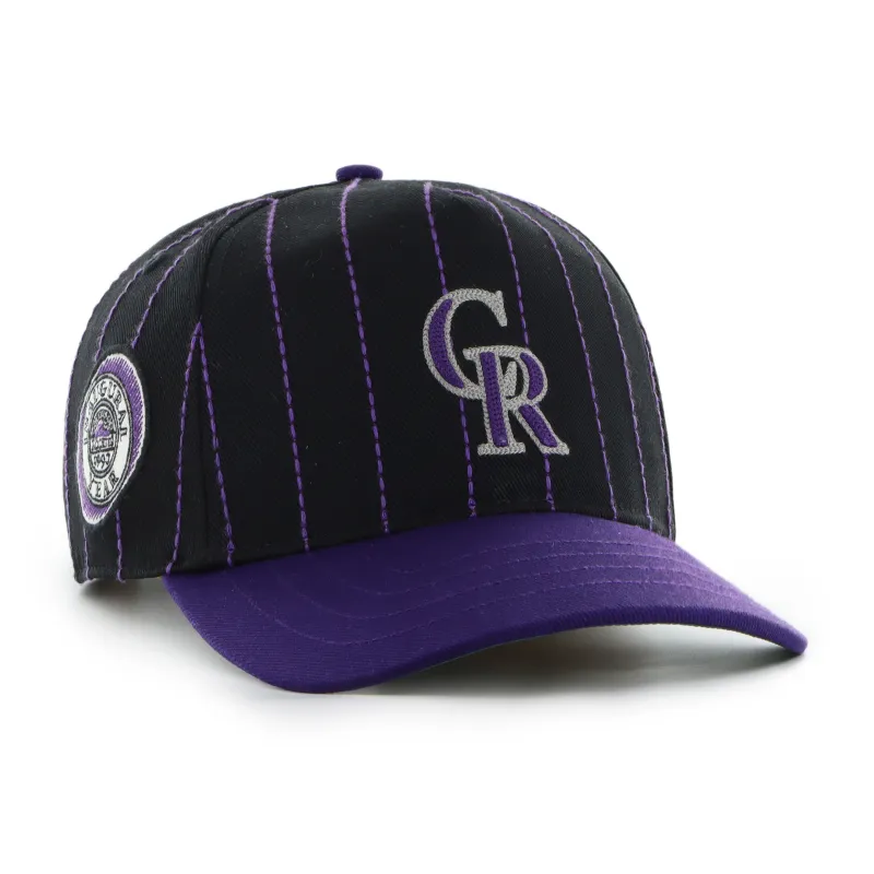 COLORADO ROCKIES COOPERSTOWN RAWLINGS PINSTRIPE '47 HITCH made by 47