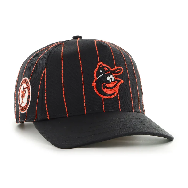 BALTIMORE ORIOLES COOPERSTOWN RAWLINGS PINSTRIPE '47 HITCH made by 47